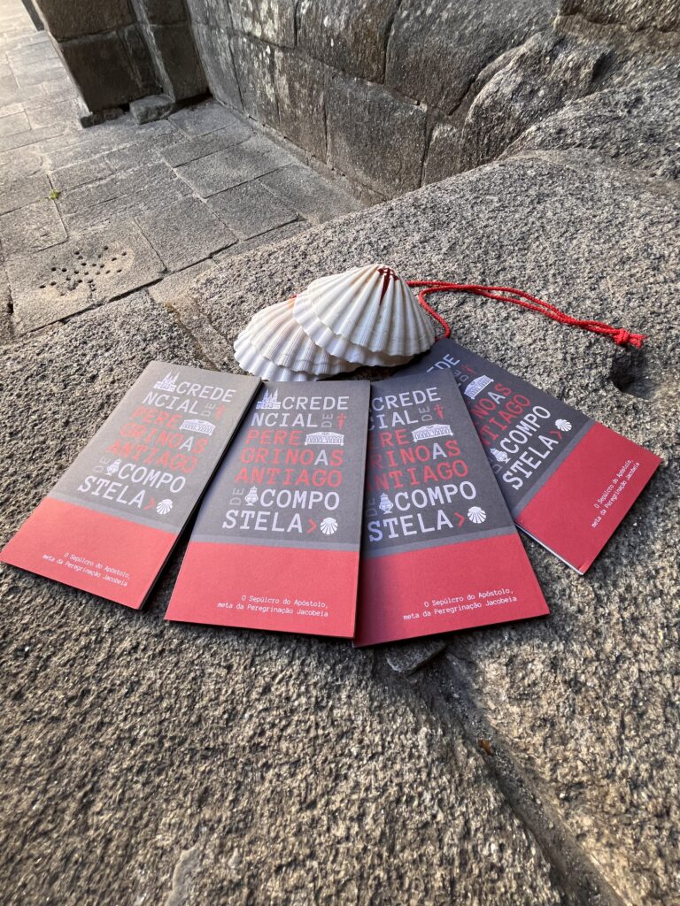 Pașaport pelerin Camino Santiago in Porto