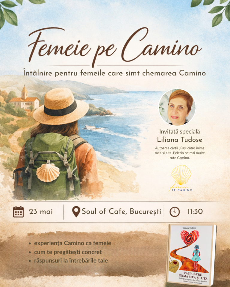 PRIMA ÎNTÂLNIRE femeie pe Camino la București 23 mai 2026